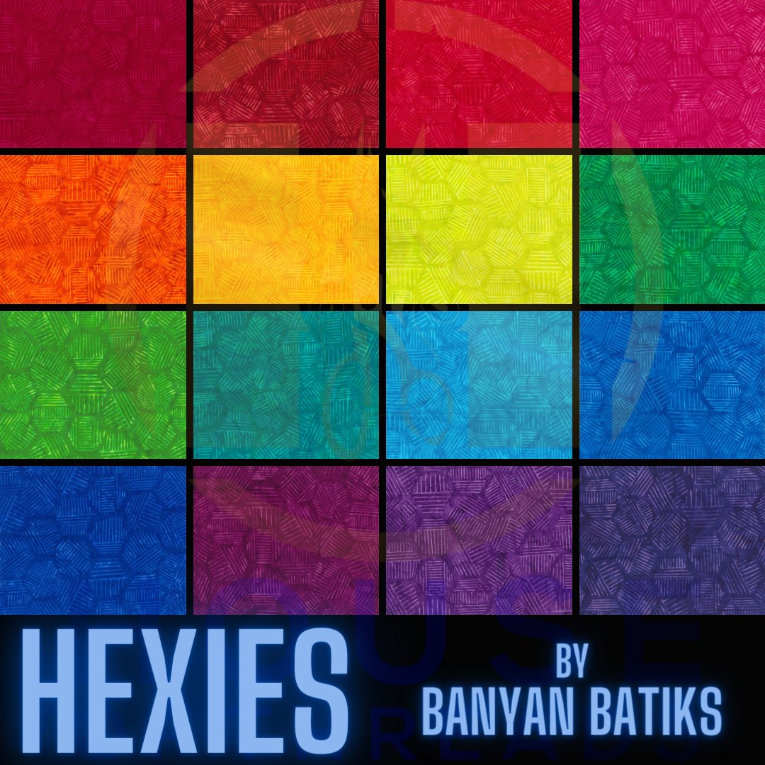 Hexies by Banyan Batiks Studio