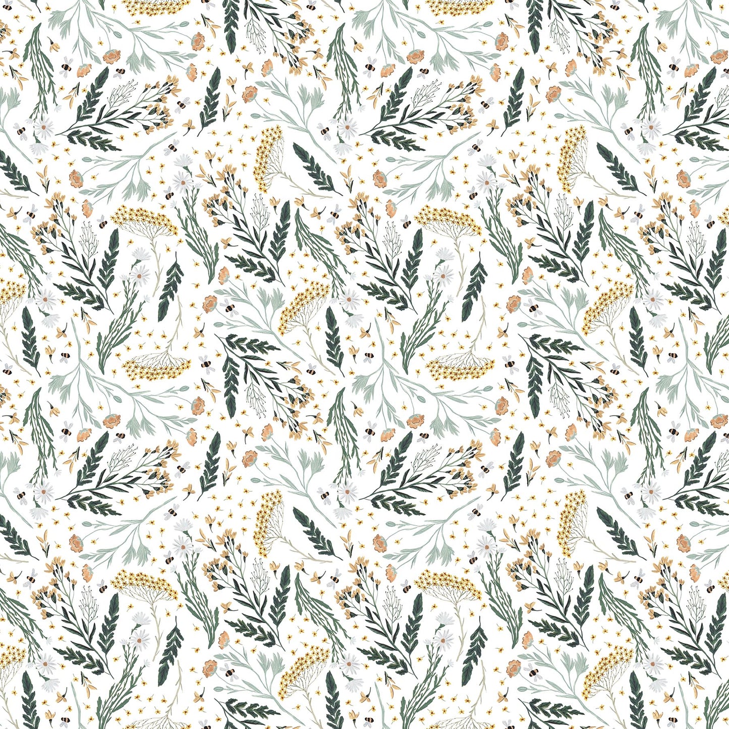 Botanical - White