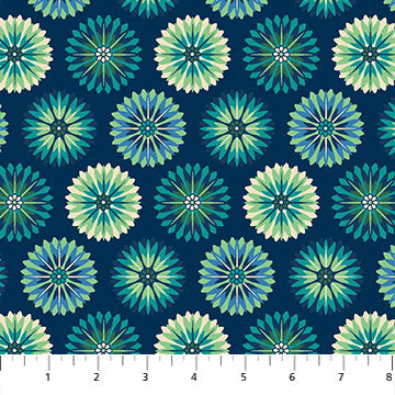 Plains Boutonnière - Navy Multi