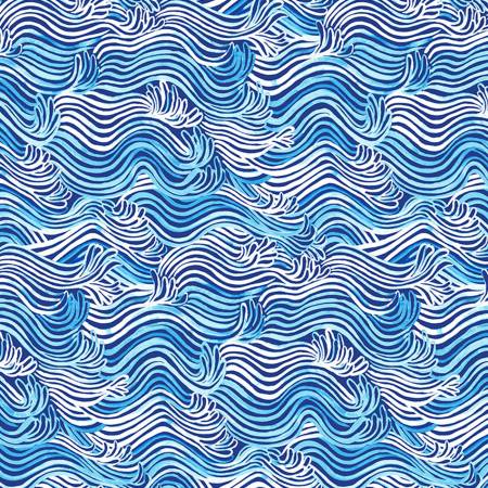 Blue Rainbow Wave